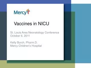 Vaccines in NICU