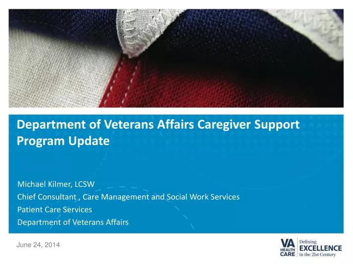 department of veterans affairs caregiver support program update