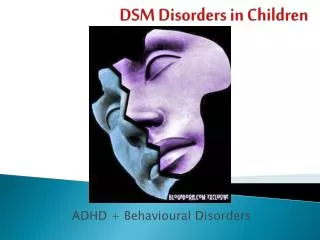 DSM Disorders in Children