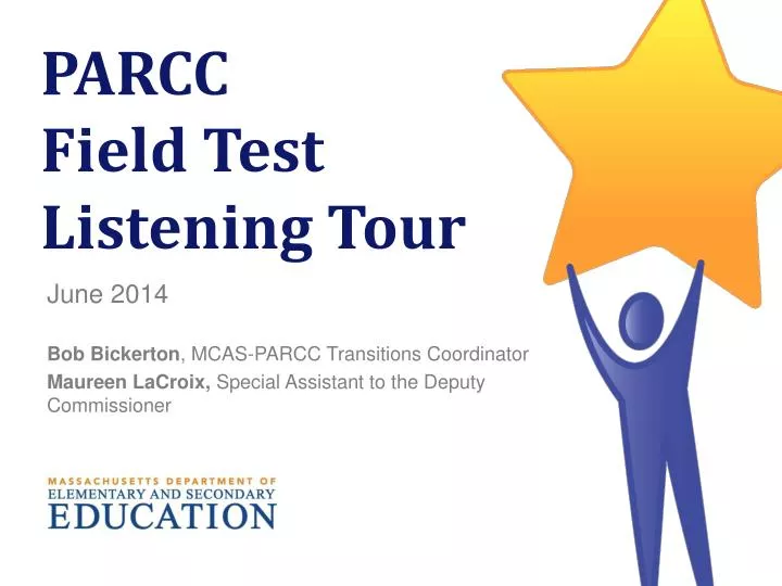 parcc field test listening tour