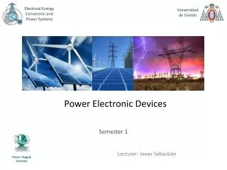 Power Electronic Devices