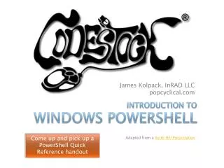 Introduction to Windows PowerShell