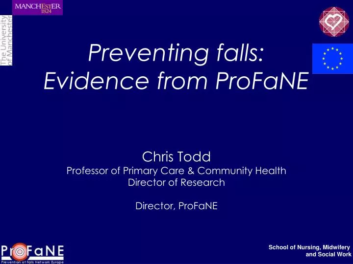 preventing falls evidence from profane