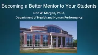 Becoming a Better Mentor to Your Students