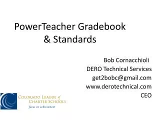PowerTeacher Gradebook &amp; Standards