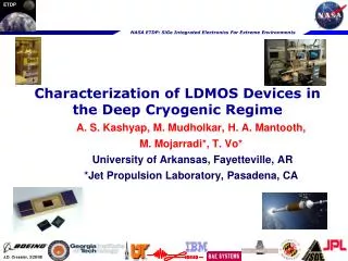 Characterization of LDMOS Devices in the Deep Cryogenic Regime