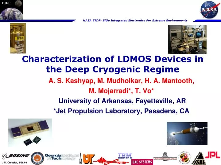 characterization of ldmos devices in the deep cryogenic regime