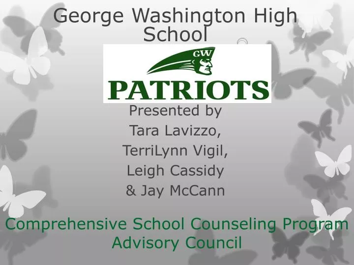 comprehensive school counseling program advisory council