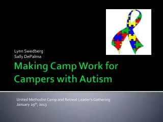 Making Camp Work for Campers with Autism