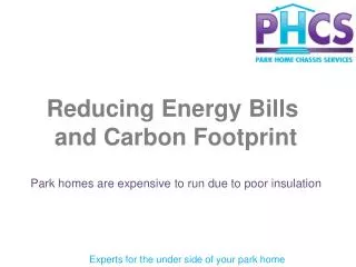 Reducing Energy Bills and Carbon Footprint