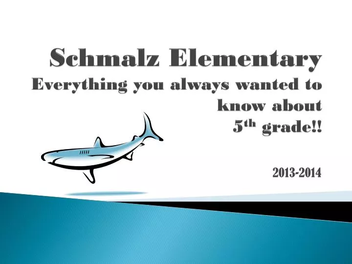 schmalz elementary everything you always wanted to know about 5 th grade