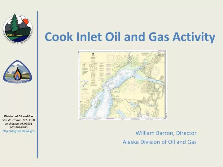 cook inlet oil and gas activity