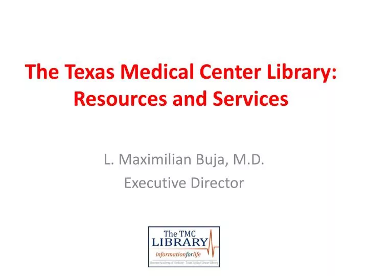 the texas medical center library resources and services