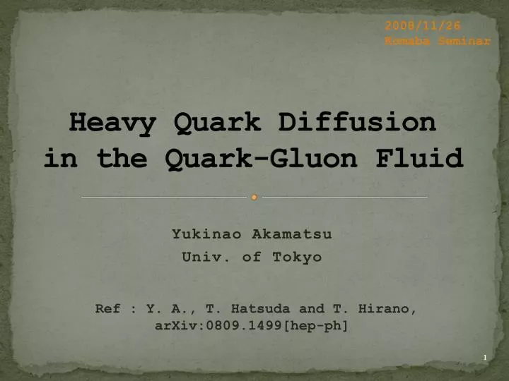 heavy quark diffusion in the quark gluon fluid