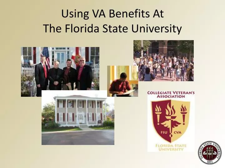 using va benefits at the florida state university