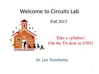 Welcome to Circuits Lab