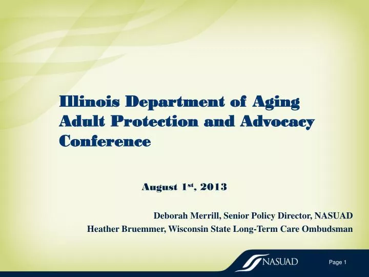 illinois department of aging adult protection and advocacy conference