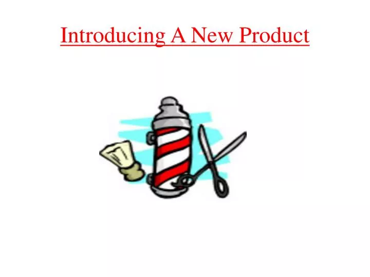 introducing a new product
