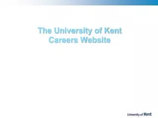 The University of Kent Careers Website