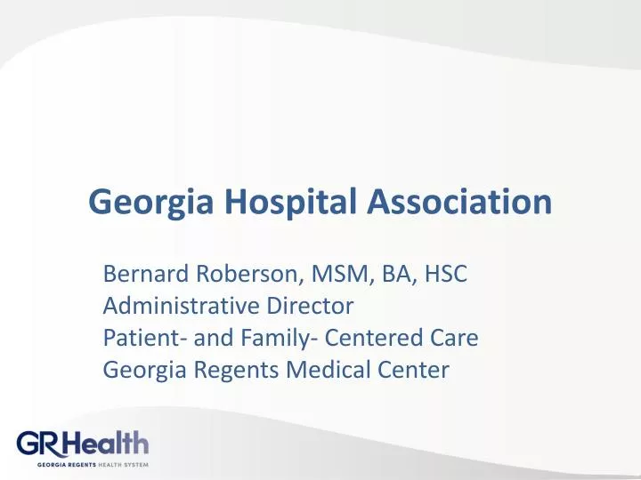 georgia hospital association