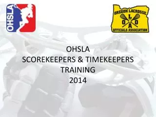 OHSLA SCOREKEEPERS &amp; TIMEKEEPERS TRAINING 2014