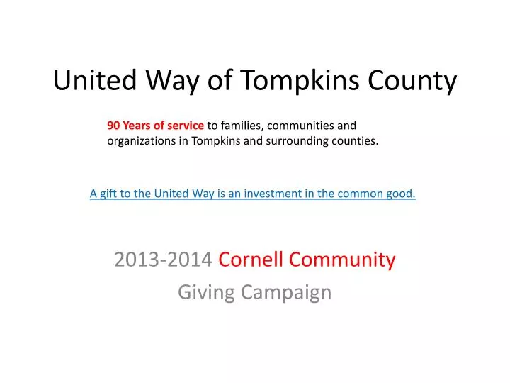 united way of tompkins county