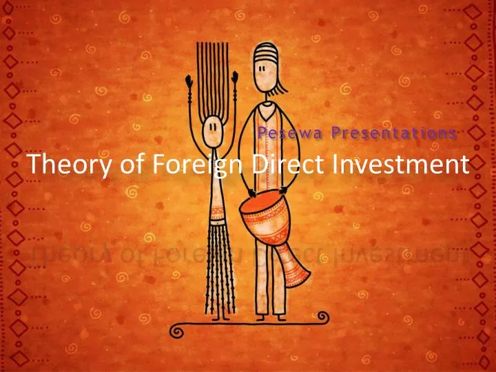 theory of foreign direct investment