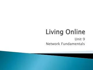 living online