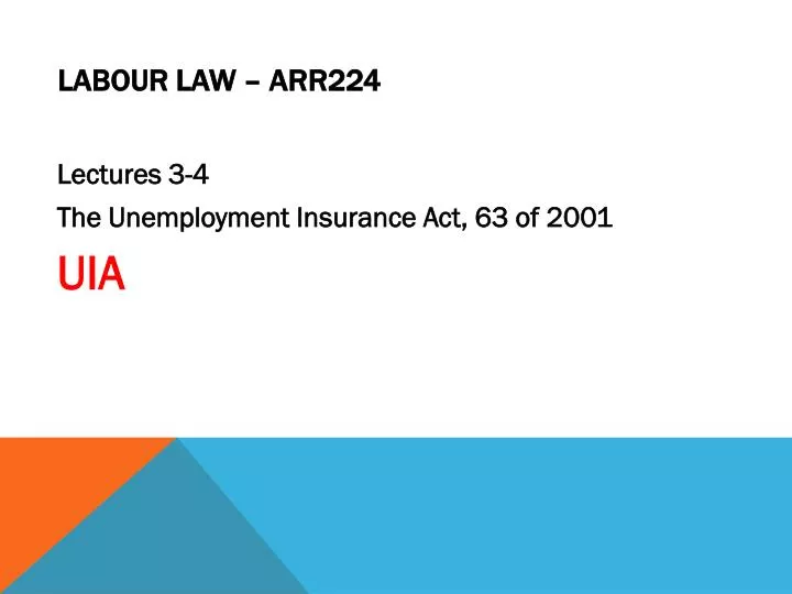 labour law arr224