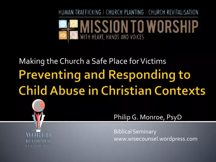 making the church a safe place for victims