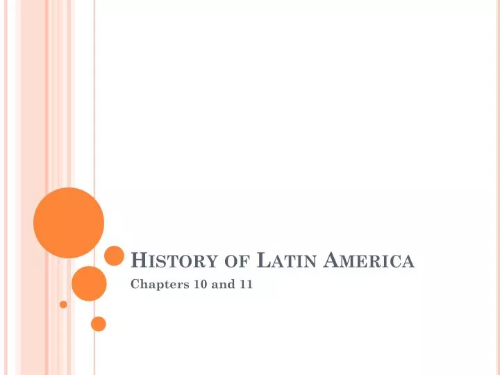 history of latin america