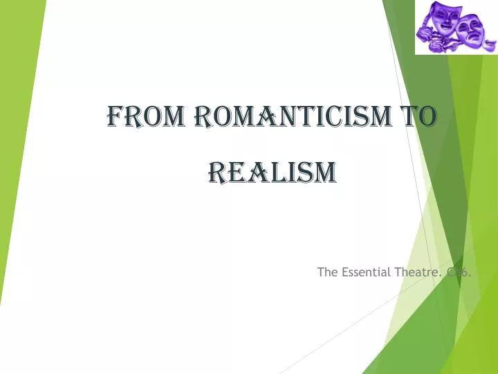 from romanticism to realism