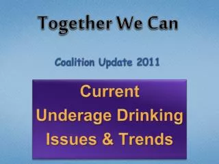 Coalition Update 2011