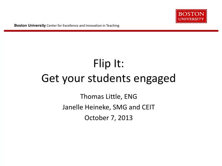 flip it get your students engaged