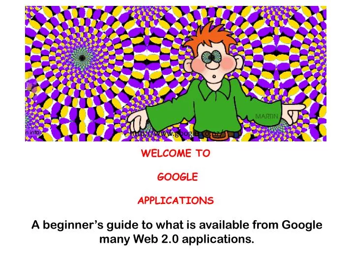 welcome to google applications