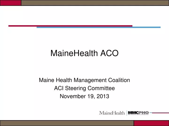 mainehealth aco