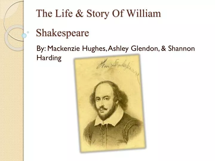 the life story of william shakespeare
