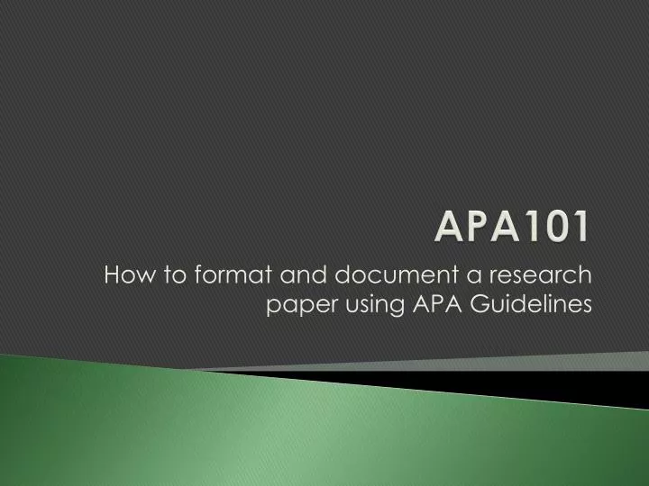 apa101