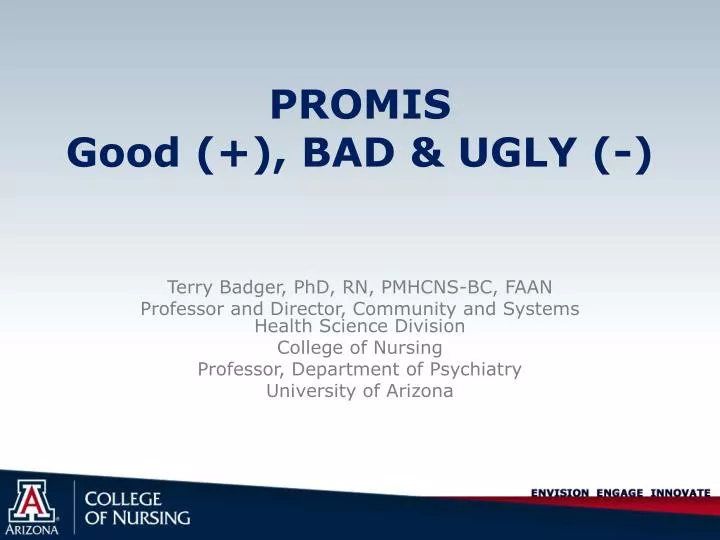 promis good bad ugly