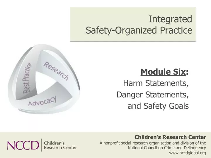 integrated safety organized practice