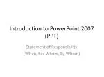 Essential Guide to PowerPoint 2007: Creating, Editing, and Presenting Slides - slide 1
