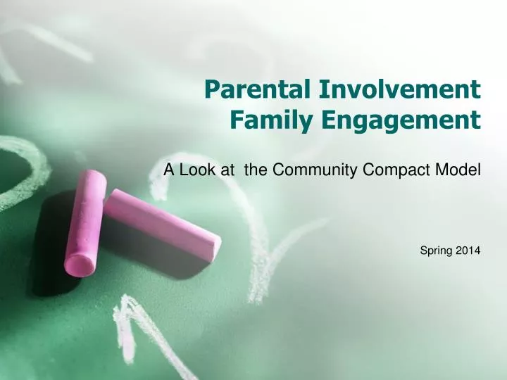 parental involvement family engagement