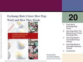 Exchange Rate Crises: How Pegs Work and How They Break