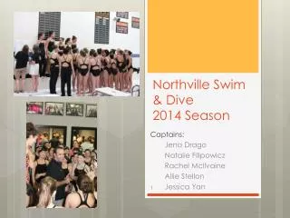 Northville Swim &amp; Dive 2014 Season