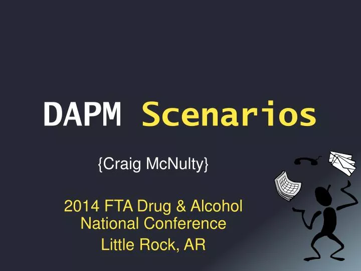 dapm scenarios