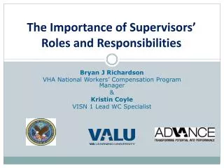 The Importance of Supervisors’ Roles and Responsibilities