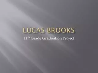 Lucas Brooks