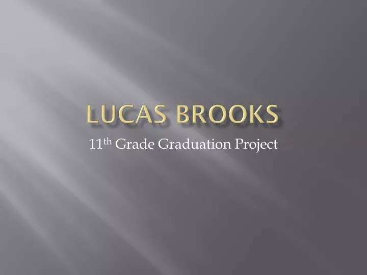 lucas brooks