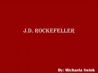 J.D. Rockefeller