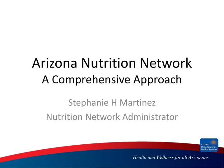 arizona nutrition network a comprehensive approach